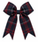 Large Hair Bow, Plaid 36