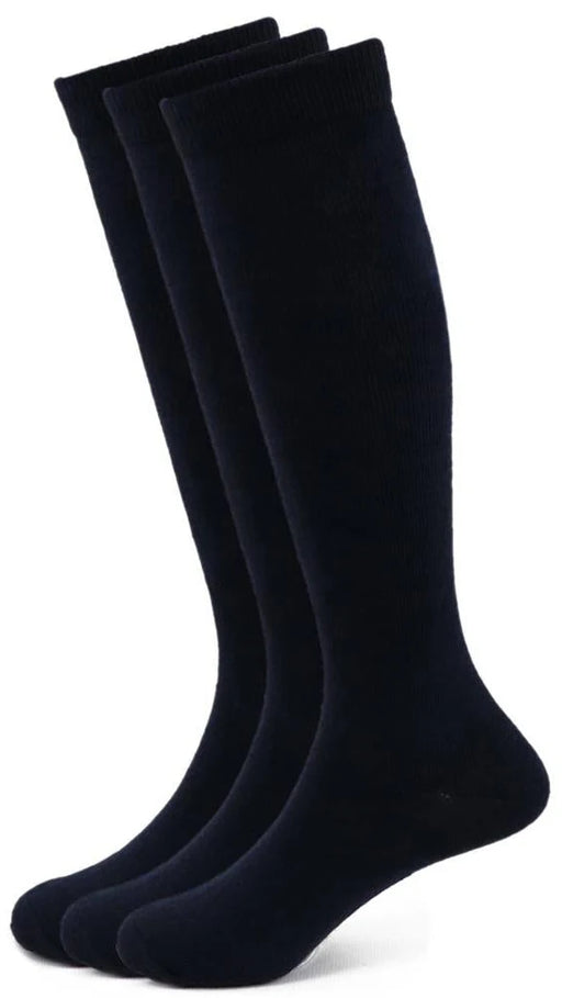 Students Choice, Girls Navy Heavy Knit Knee, 3 Pack