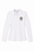 Embroidered Shirt, Saint Andrew Academy, Girls L/S White