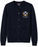 Embroidered Cardigan, Saint Andrew Academy, Navy Crewneck