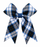 Large Hair Bow, Plaid 114