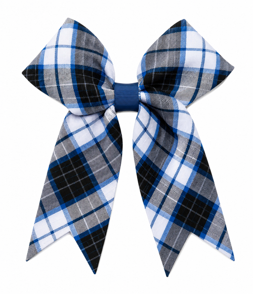 Large Hair Bow, Plaid 114