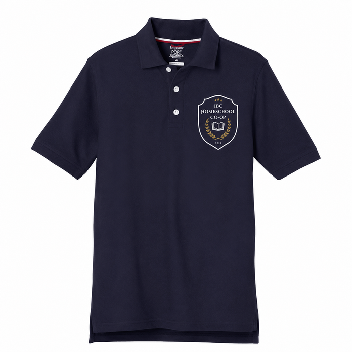 Navy Polo, IBCC, Unisex