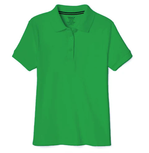 Girls green polo hot sale