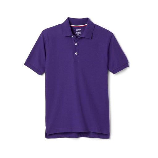 Polo, Boys Purple S/S Pique
