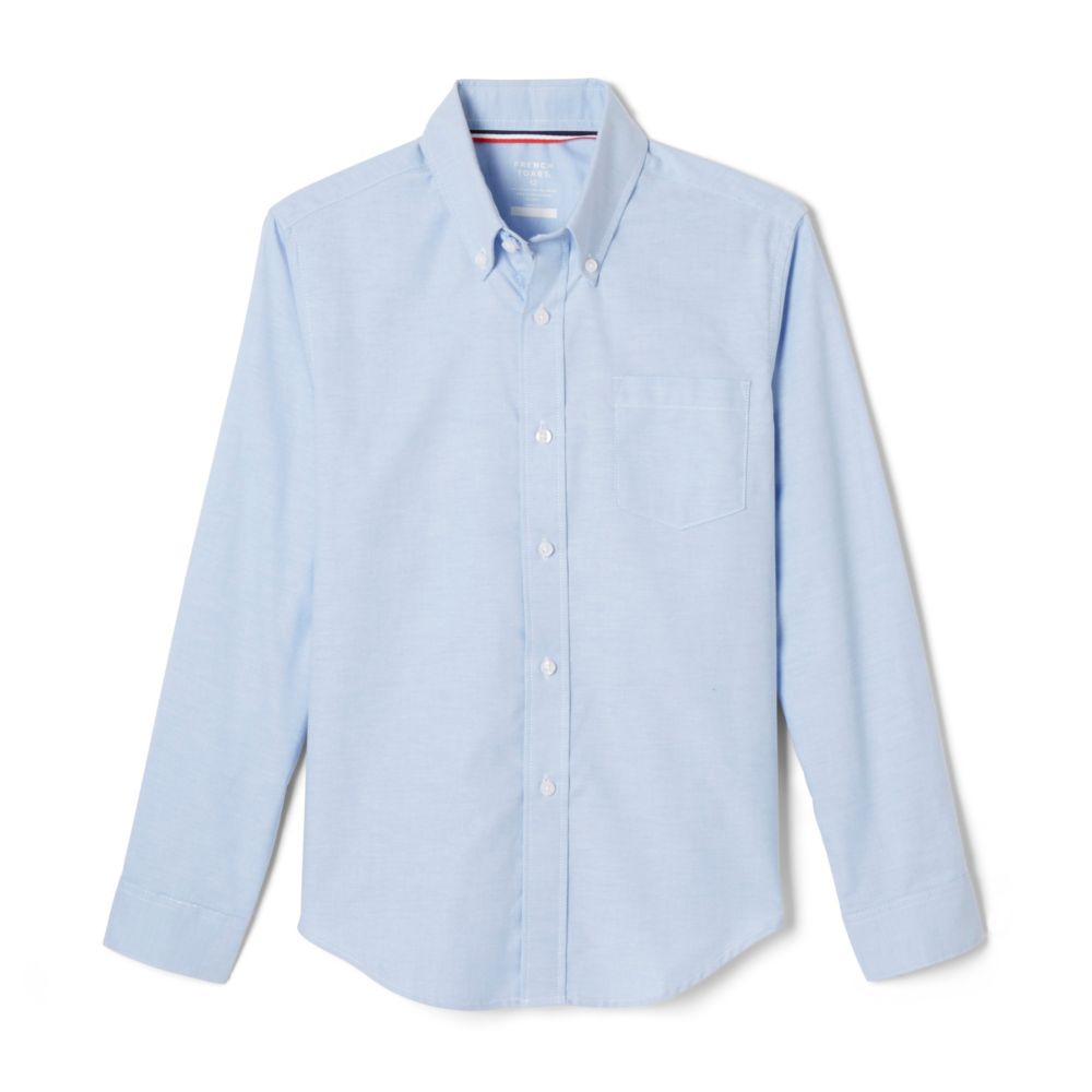 Oxford Shirt, Boys Light Blue L/S