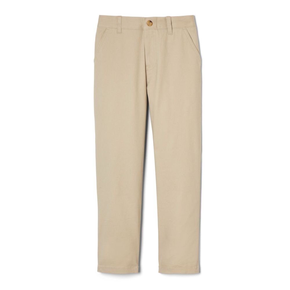 French Toast Big Boys' Twill Straight Fit Chino Pants French Toast Big Boys' Twill Straight Fit Chino Pants