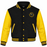 Beehive Letterman Jacket, Embroidered, Silk-screened