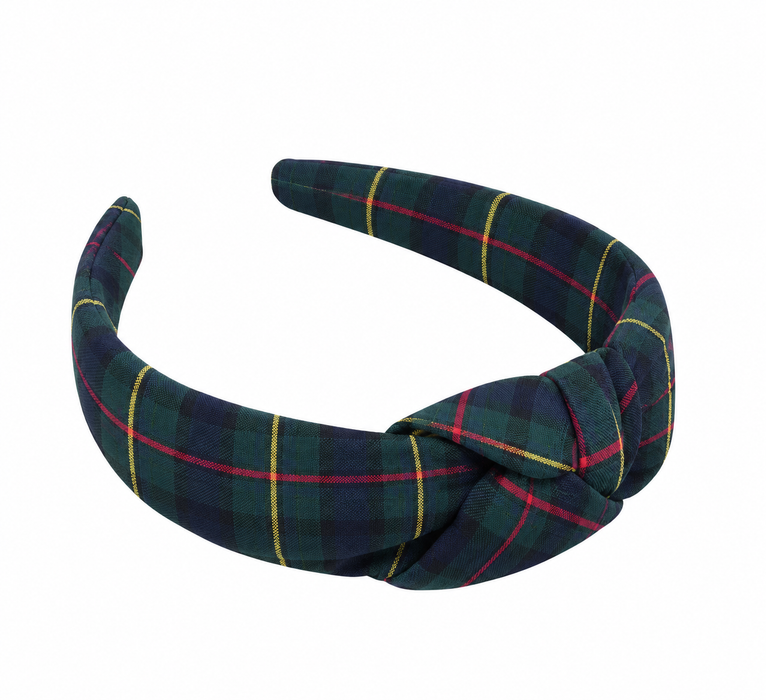 Plaid 83 Knotted Headband