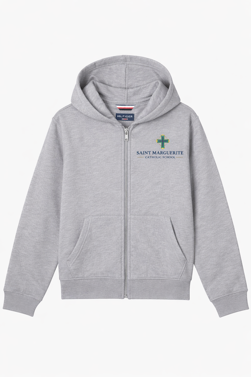 Embroidered Saint Marguerite, Zip-up Jacket