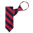 Tie, Zipperless, Adjustable Red/Navy