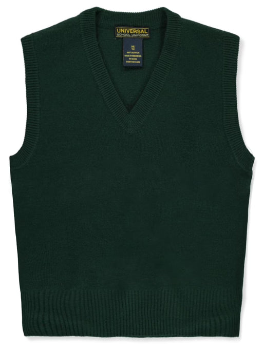 Black, Unisex Universal Sweater Vest