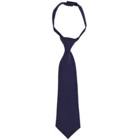 Tie, Unisex Navy, Velcro Adjustable