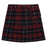 Skirt/Scooter, Plaid #36 Navy/Red Two-Tab