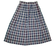 Culotte, Short Plaid #285 Front and Back Flap