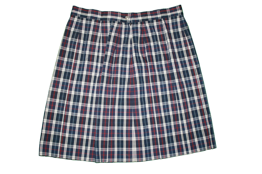 Skirt Plaid #285 Full Box Pleat