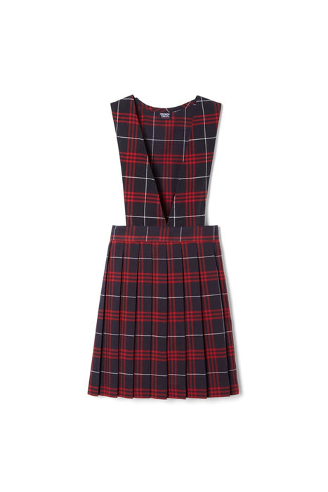 Jumper "Navy/Red" Plaid #36 V-Front Knife Pleat Jumper "Navy/Red" Plaid #36 V-Front Knife Pleat