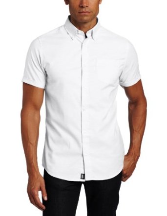 Oxford Shirt, Men's White S/S