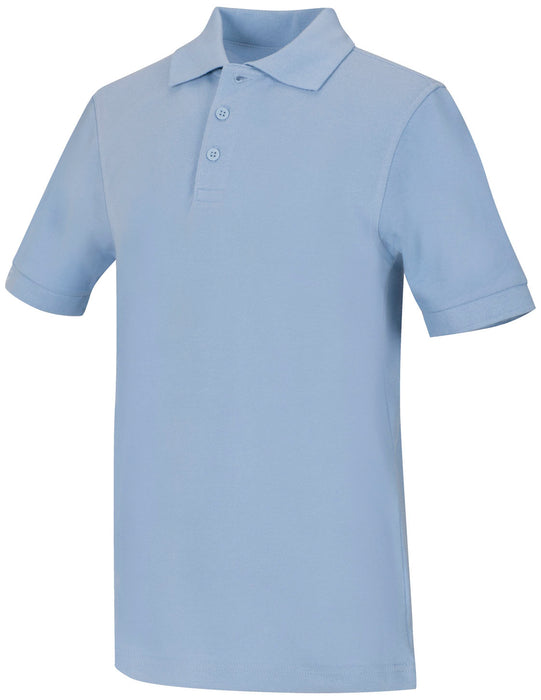 Polo, Unisex Light Blue S/S Youth