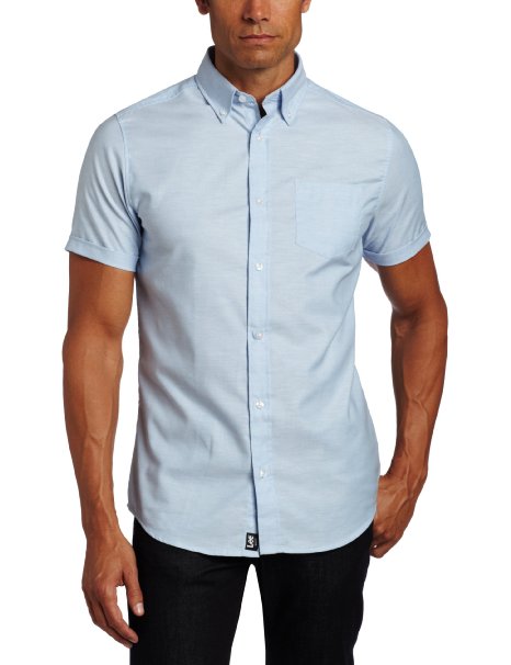 Oxford Shirt, Men's Light Blue S/S