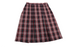 Skirt Plaid #500 Kick Pleat