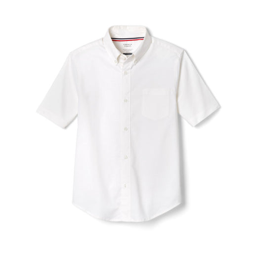 Oxford Shirt, Boys White S/S