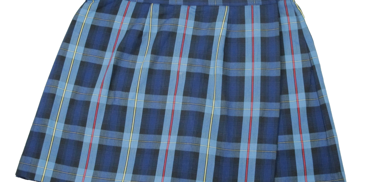 スカート threetimes Uniform skirt S Plaid41Style42109FrontShot_102