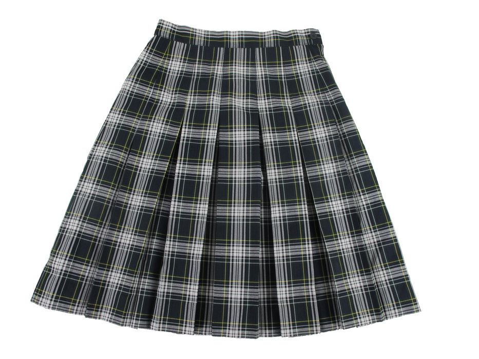 Skirt Plaid #61, Full Box Pleat Skirt