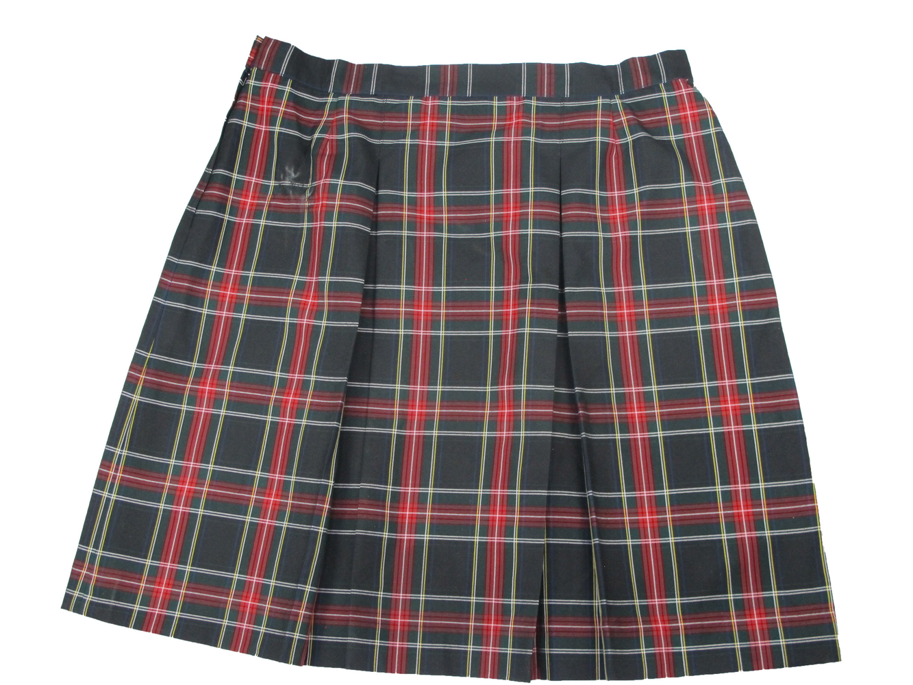 Skirt Plaid #63, Kick Pleat