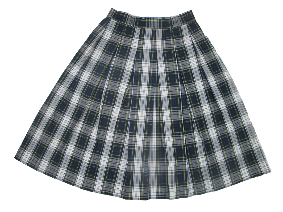 Skirt Plaid 80 Full Box Pleat Adult Sizes Family Uniforms
