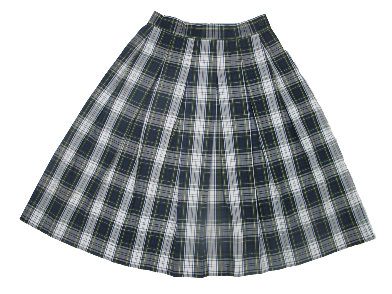 Adult Red Plaid Pleated Skirt with Chain Belt - Punk | Party City