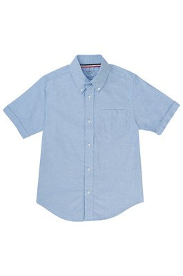 Oxford Shirt, Boys Light Blue S/S