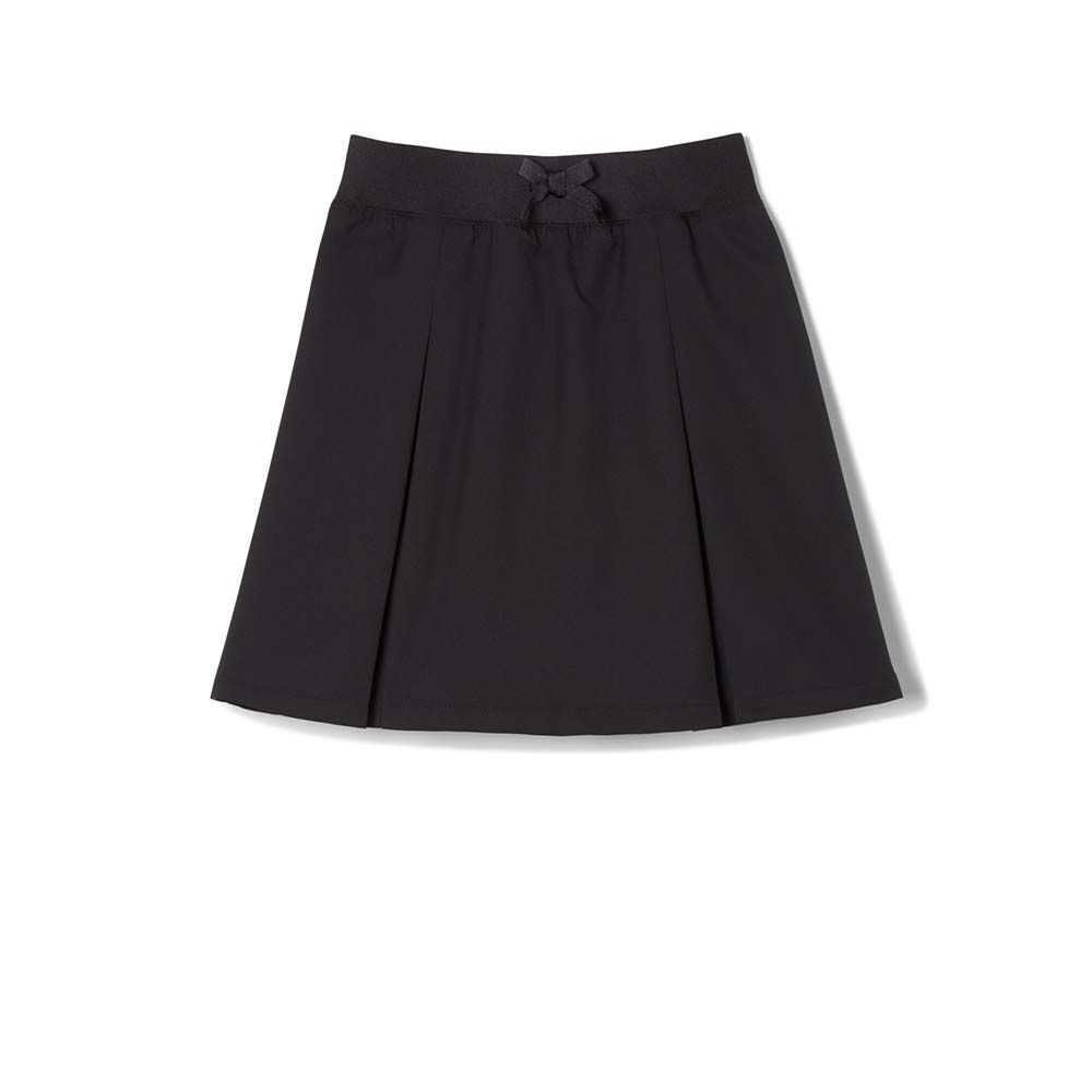 Scooter, Girls Pull-On Kick Pleat Black Family Uniforms