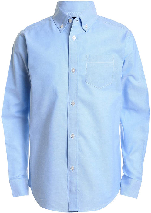 Oxford Shirt, Boys Light Blue L/S