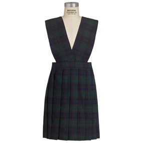 Jumper, Classic Navy/Evergreen Plaid #79 V-Front Knife Pleat 16 Jumper, Classic Navy/Evergreen Plaid #79 V-Front Knife Pleat 16