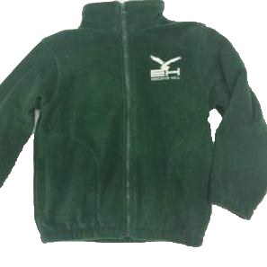 Jacket, Hunter Green Fleece Endeavor Hall Embroidered Youth 4-20