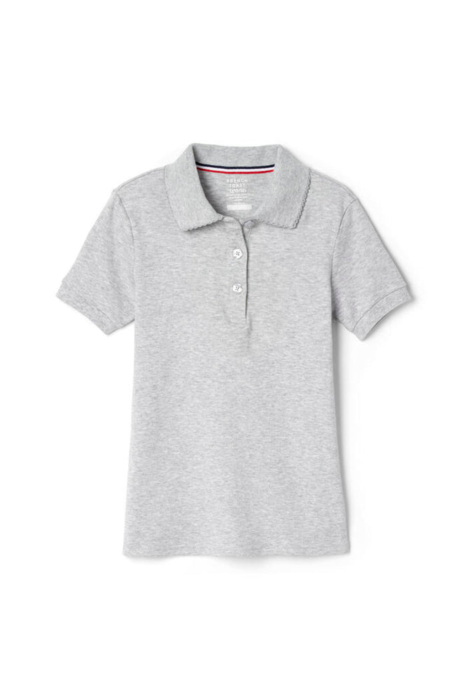 Polo, Girls S/S Feminine Fit with Picot Collar